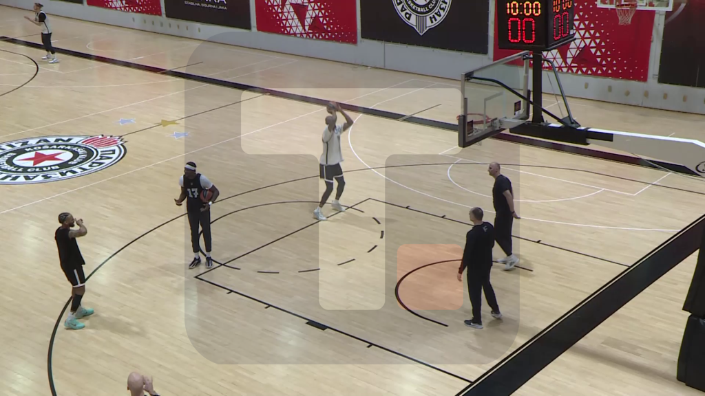 Otvoreni trening KK Partizan uoči utakmice protiv Fenerbahčea