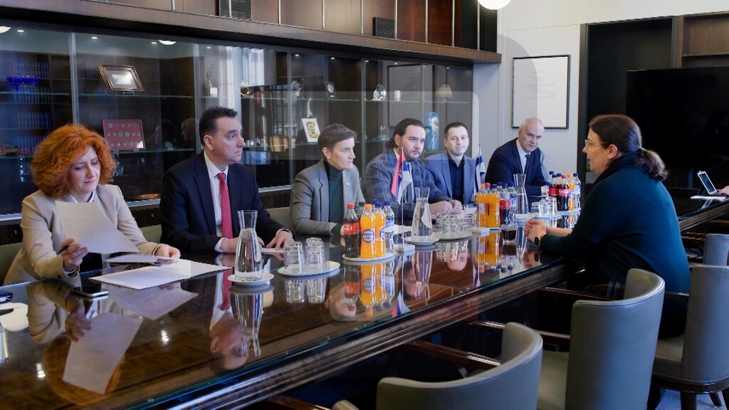 Brnabić sa predstavnicima Finskog instituta za javno upravljanje i Fonda za inovacije