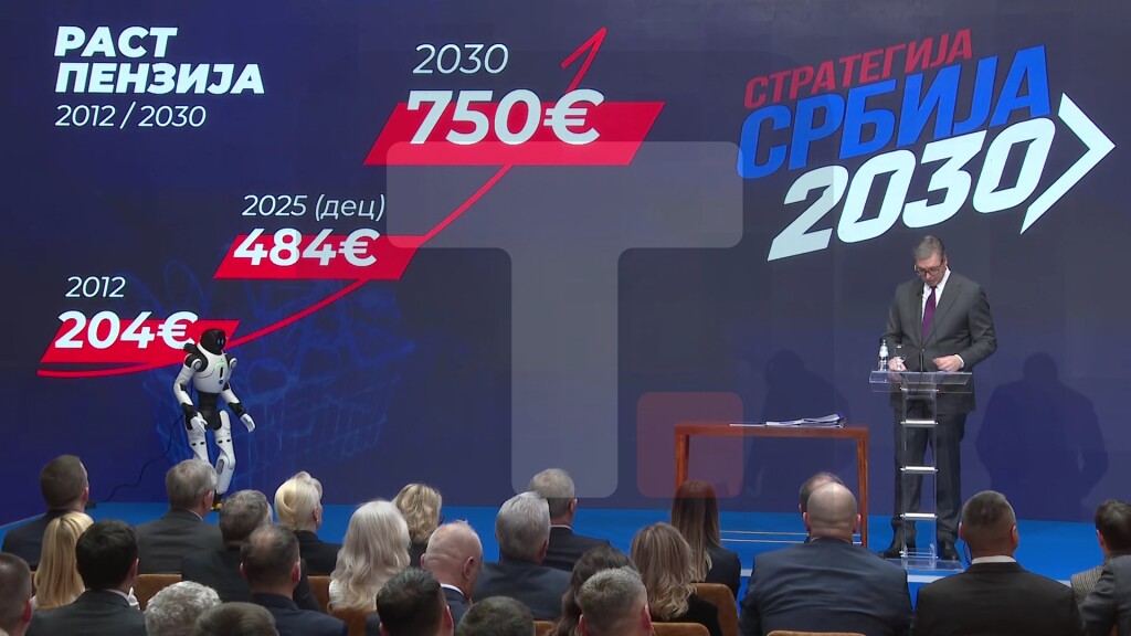 Vučić: Naša procena je da će prosečna plata u Srbiji 2030. godine biti 1700 evra