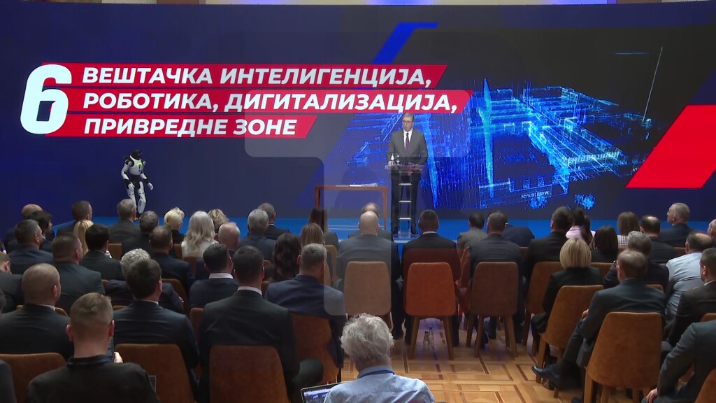 Vučić: Na osnovu implementacije veštačke inteligencije očekujemo porast produktivnosti za 700 odsto