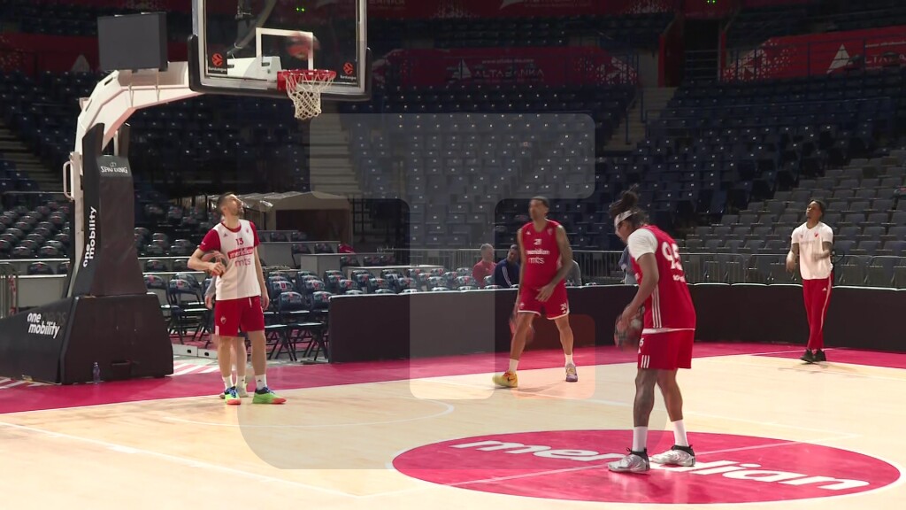 Otvoreni trening KK Crvena Zvezda pred utakmicu sa Fenerbahčeom u Evroligi
