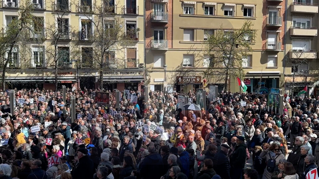 Protesti u Španiji protiv rata na Bliskom istoku