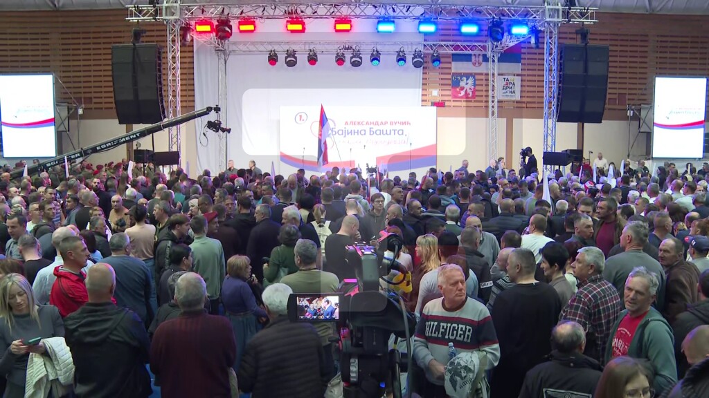 SNS miting u Bajinoj Bašti