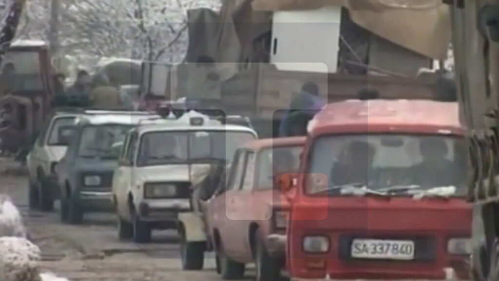 Egzodus Srba iz sarajevskih opština (Arhivski snimci)