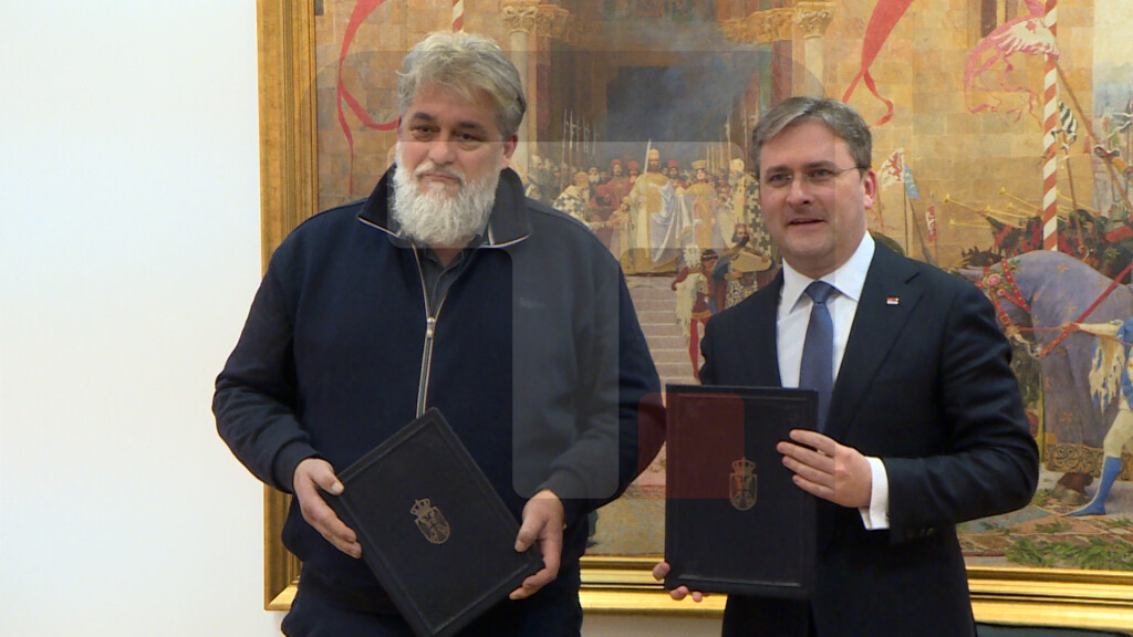Selaković i Ranđić potpisali ugovor za obnovu Hilandara vredan 138,5 miliona dinara