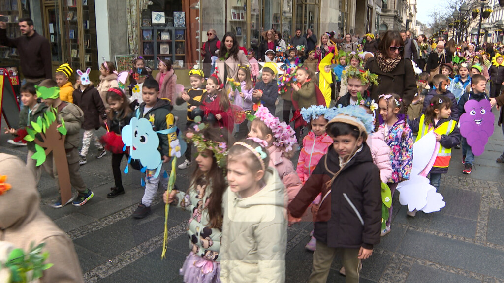 Povorka povodom prvog dana proleća i Svetskog dana pozorišta za decu i mlade