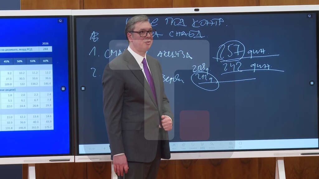 Vučić: Srbija će nastaviti da zanavlja svoje rezerve, naravno kada cena bude bila povoljna