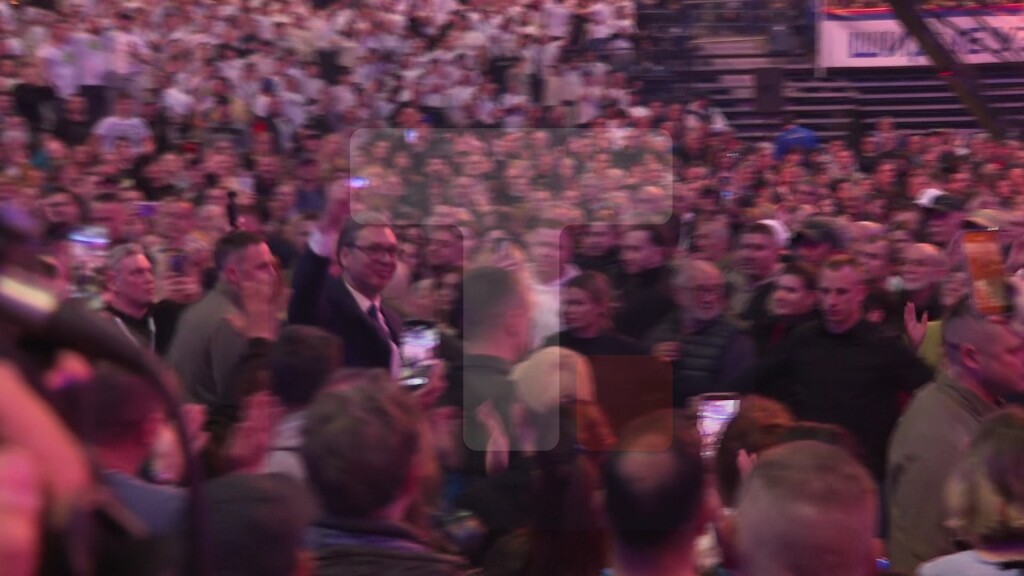 Dolazak predsednika Srbije u Arenu