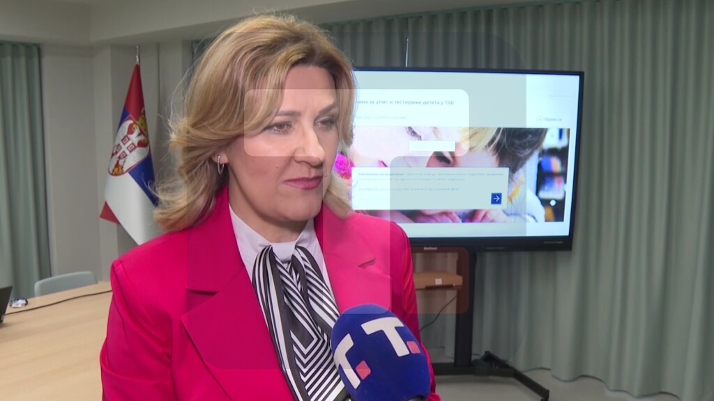 Marić: Od danas zakazivanje termina za testiranje i upis prvaka preko eUprave