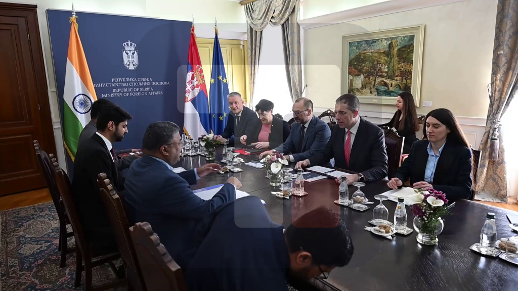 Đurić sa državnim sekretarom za Zapad u MIP Indije o daljem jačanju saradnje