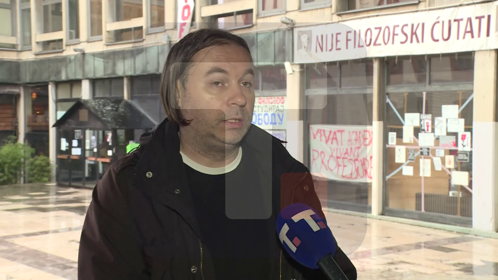 Kaić: Sinani je dao određene prostorije na korišćenje studentima u blokadi, u koje niko nije imao pravo da uđe osim njima