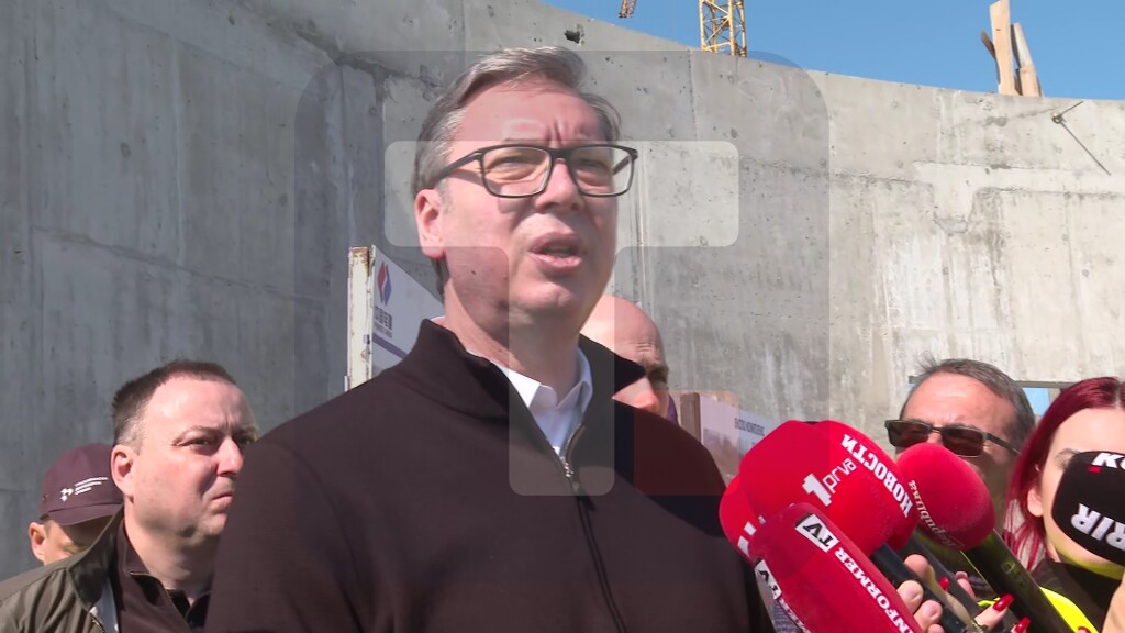 Vučić: Beograd će imati najlepši stadion na svetu, bez pritiska ne mogu da se postignu veliki rezultati