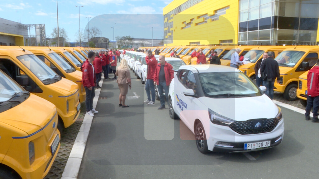 Pošta Srbije danas je u Beogradu  predstavila 100 novih električnih vozila namenjenih za dostavu