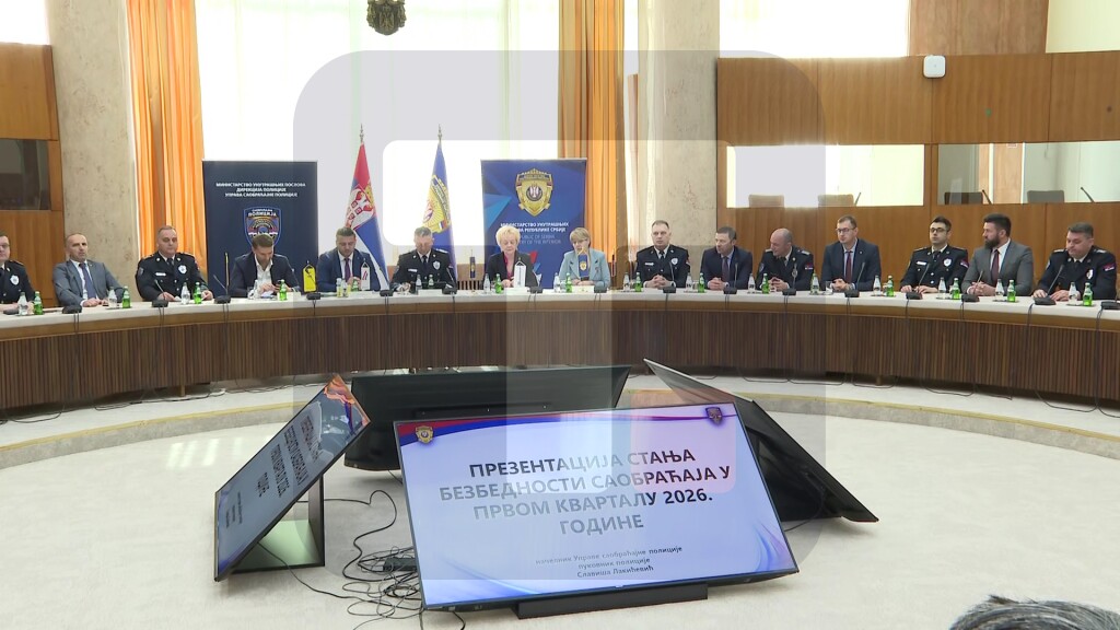 Prezentacija stanja bezbednosti saobraćaja – Prvi kvartal 2026. godine