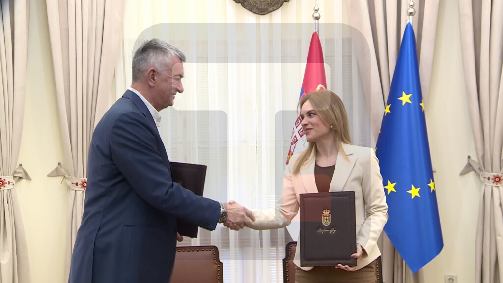 Potpisivanje ugovora sa banjom Merkur