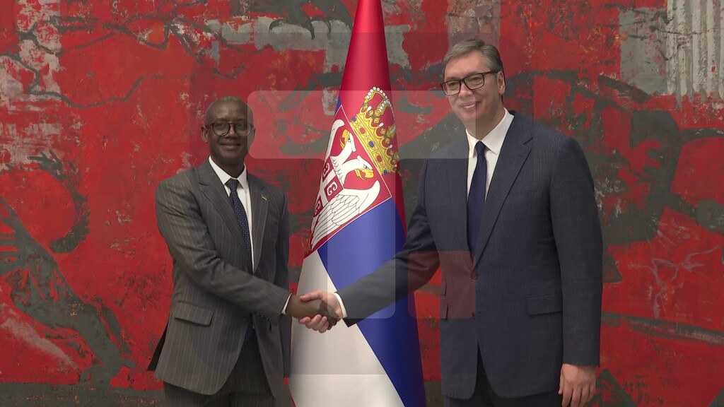 Predsednik Republike Srbije Aleksandar Vučić prima akreditivna pisma novih ambasadora