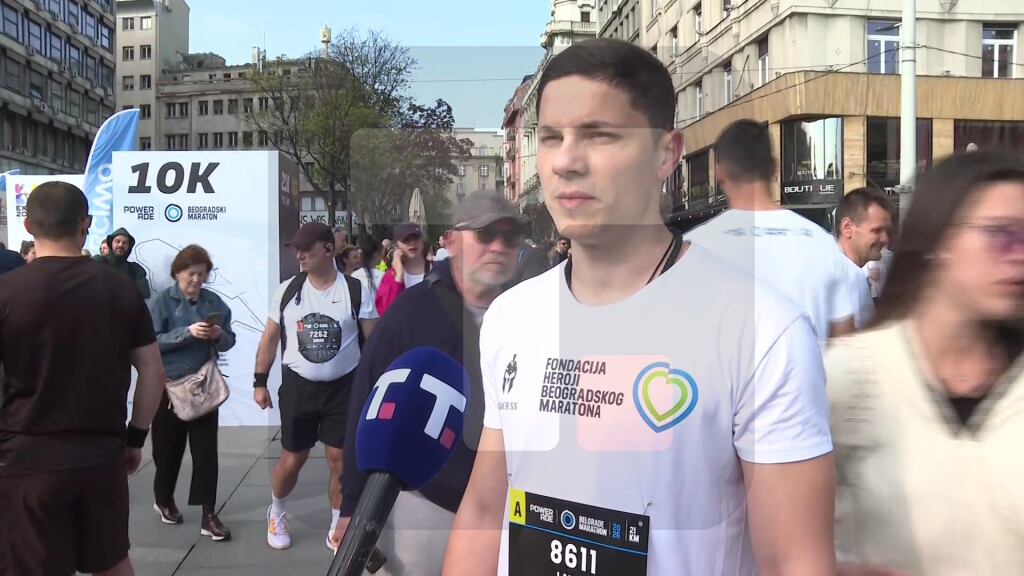 Ilić: Prvi put sad je Beogradski maraton oformio fondaciju "Heroji Beogradskog maratona"