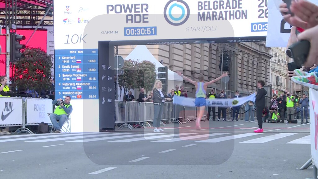 Trka na 10km u okviru Beogradskog maratona