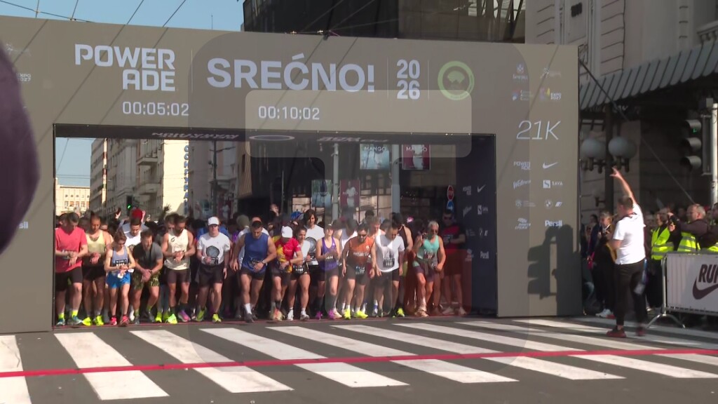 Polumaratonskom trkom počeo 39. BGD maraton, u štafetnoj trci učestvuje i Tanjug