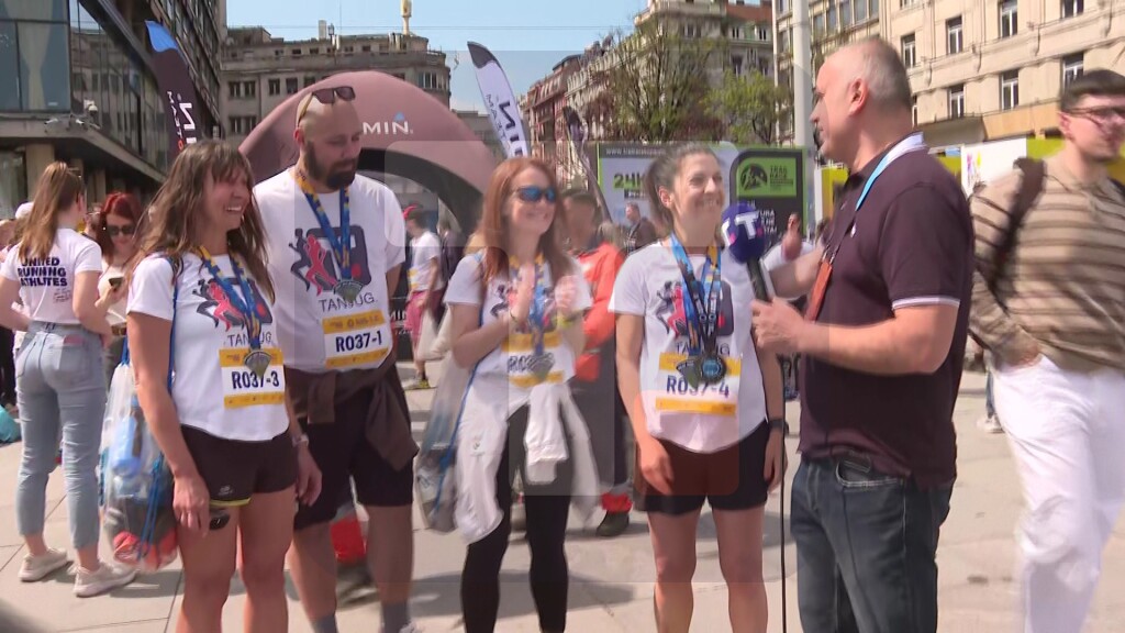 Pobednički tim: Tanjugova štafeta sjajna na polumaratonskoj trci na BGD maratonu