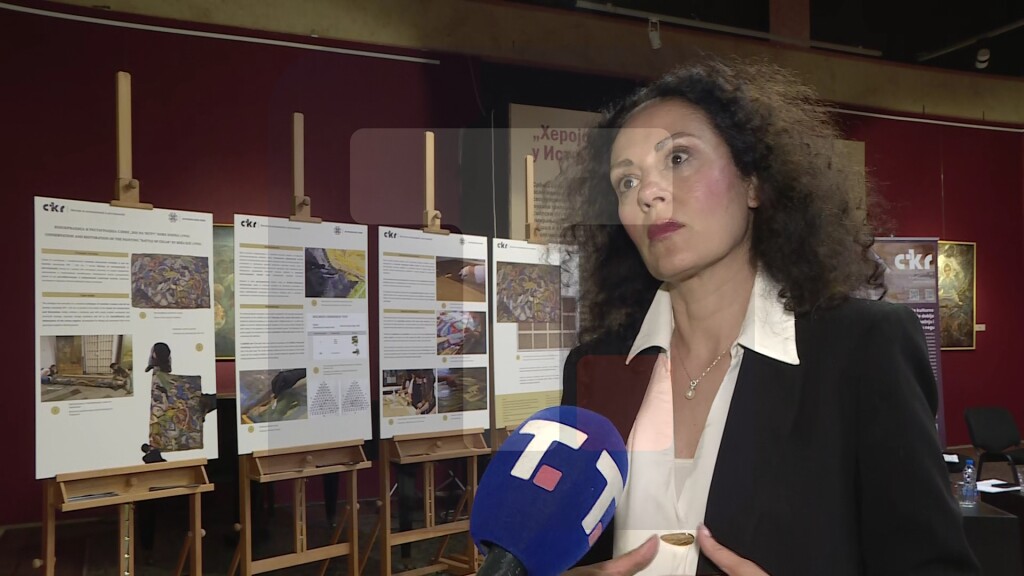 Mitrović: Slika je monumentalnih dimenzija, jedna od najvećih u istoriji srpskog slikarstva