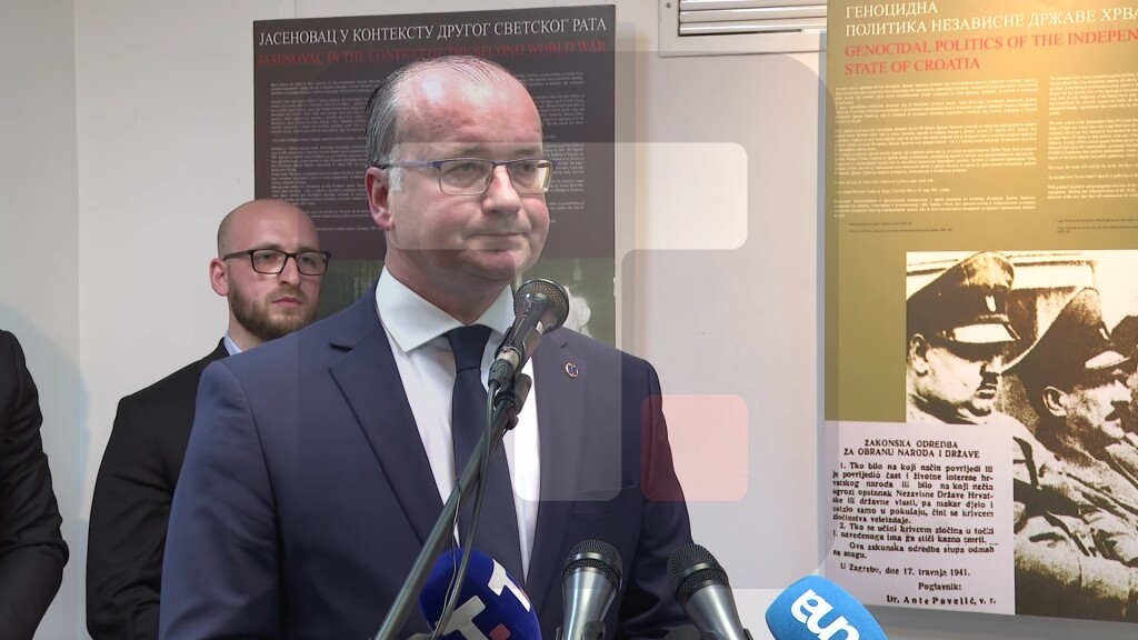 Milenović: Izložba "Jasenovac - Trajna opomena" ima pravi naziv
