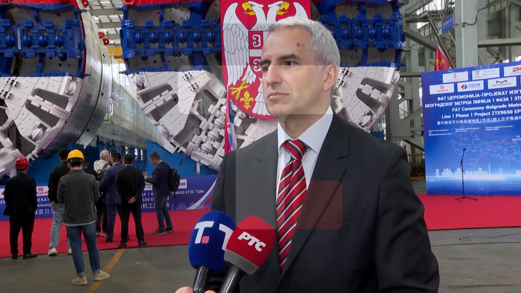 Mladenović: Završene 'krtice', počelo tehničko testiranje za beogradski metro