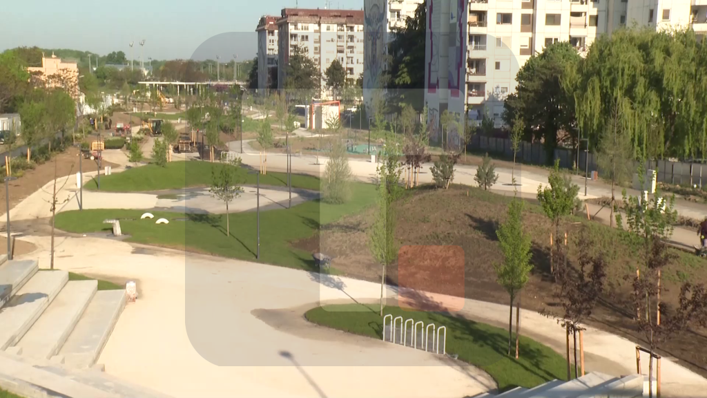 Radovi na Linijskom parku na Dorćolu