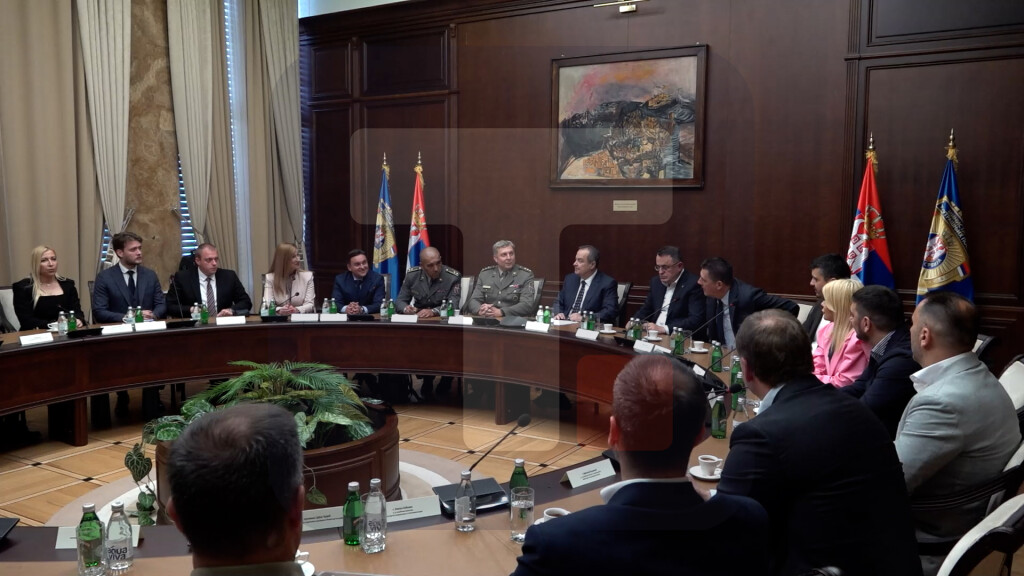 Dačić u Palati Srbija primio polaznike 15. klase Visokih studija bezbednosti i odbrane