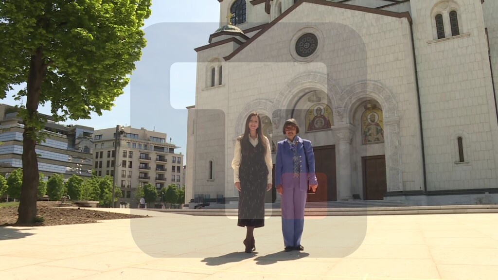 Tamara Vučić i supruga predsednika Švajcarske posetile Hram Svetog Save