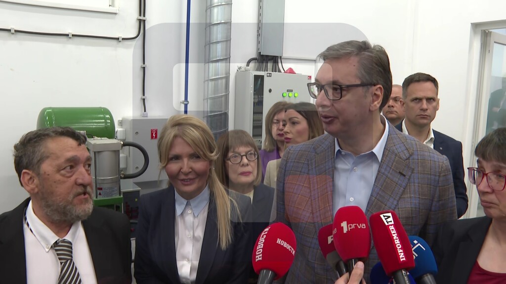 Vučić u obilasku trening Centra za dualno obrazovanje u Pančevu