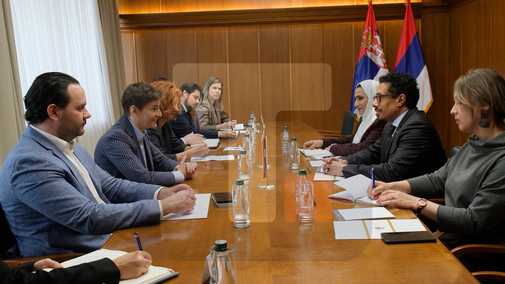 Brnabić sa Almenhalijem: Srbija pridaje veliki značaj odnosima sa UAE