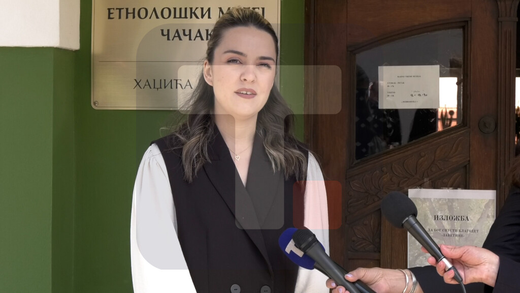 Milićević: Otvaranje izložbe na Spasovdan simbolično, jer upravo tada počinje period zavetina i litija po čačanskim selima