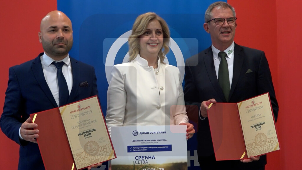 Novosadski sajam uručio priznanje Kompaniji Dunav osiguranje