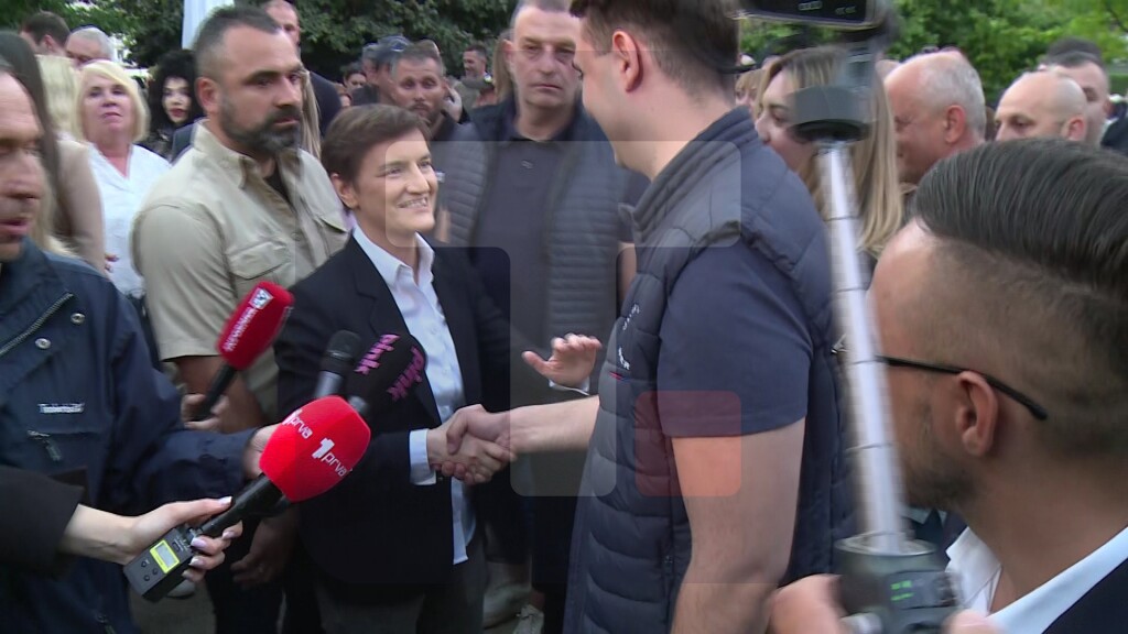 Predsednica Narodne Skupštine Srbije Ana Brnabić u obilasku Pionirskog parka
