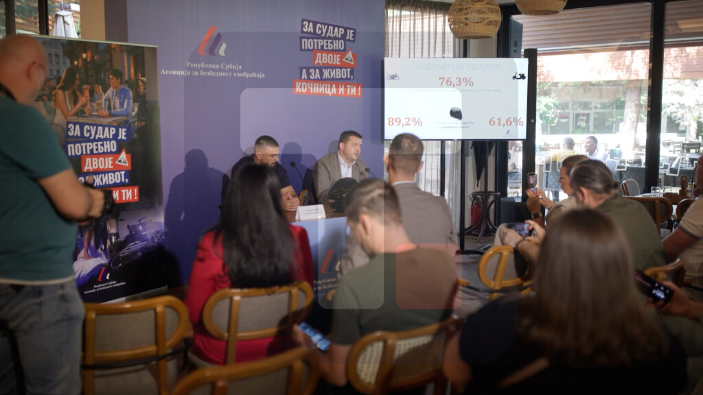 Predstavljanje kampanje „Za sudar je potrebno dvoje, a za život kočnica i ti“