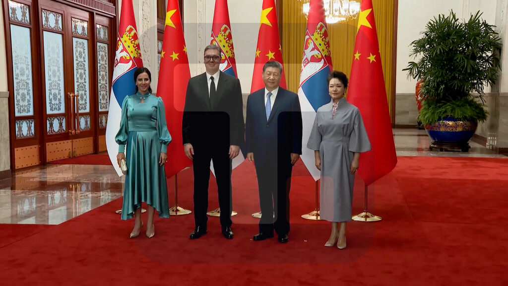 Vučić stigao u Veliki dom naroda u Pekingu, dočekao ga predsednik Si Đinping