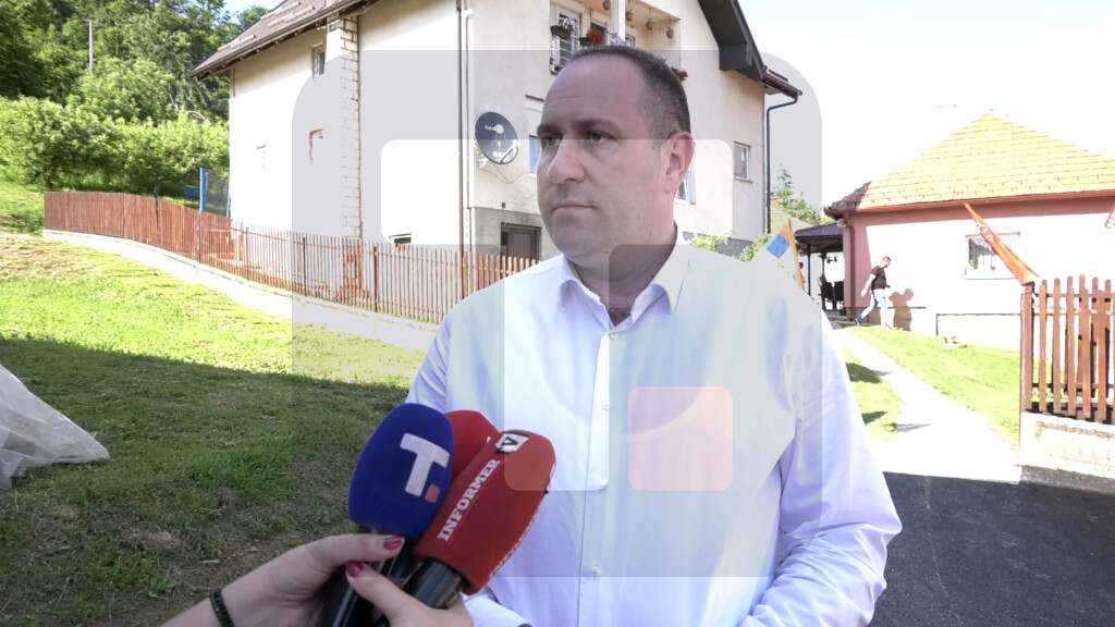 Milenković: Završeno je 1.200 metara asfaltiranog puta