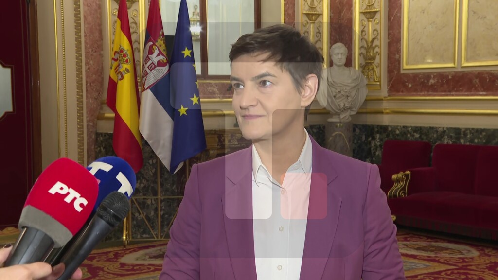 Brnabić: Španija jedna od onih zemalja koja izuzetno, jako i direktno i otvoreno podržava Srbiju na našem evropskom putu