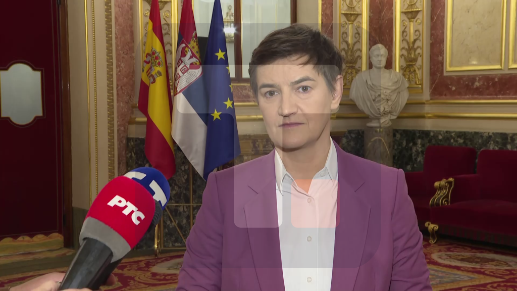 Brnabić: Politički i ekonomski odnosi između Srbije i Španije sve bolji