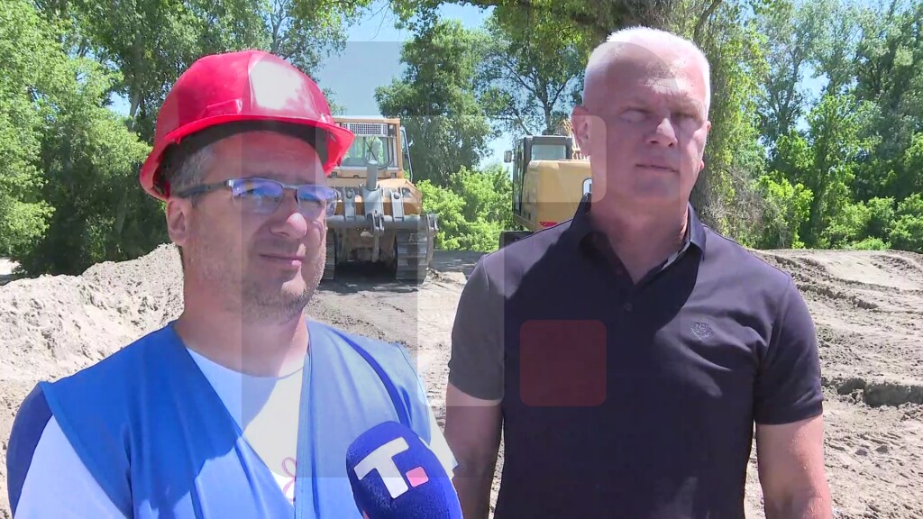 Trbojević: Krajnji cilj radova je podizanje stepena bezbednosti odbrane od voda