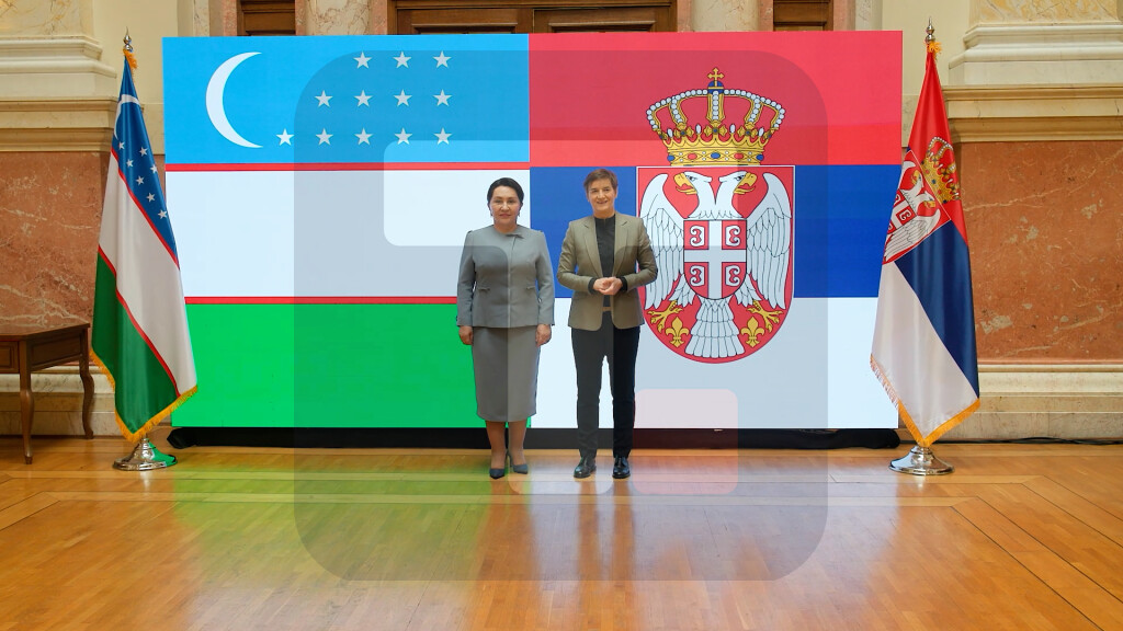 Brnabić na sastanku sa predsednicom Senata Uzbekistana