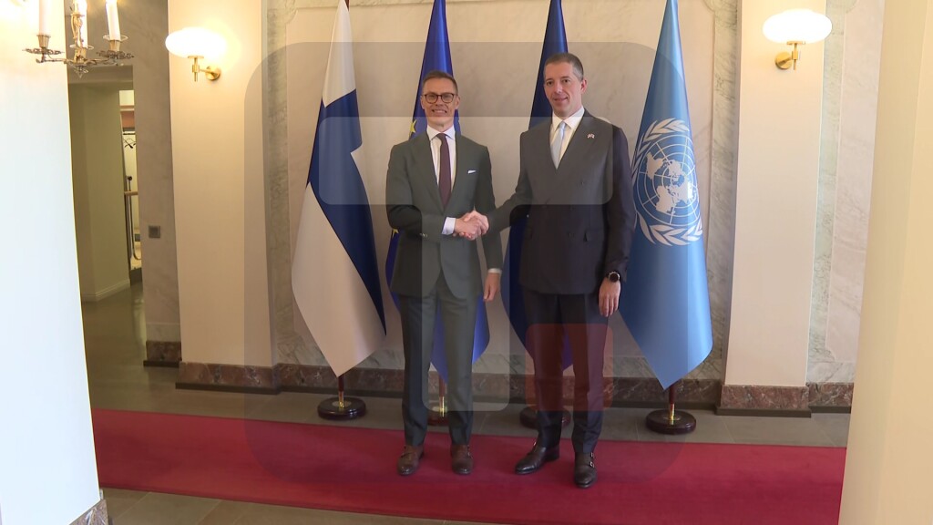 Đurić se sastao sa finskim predsednikom Aleksandrom Stubom