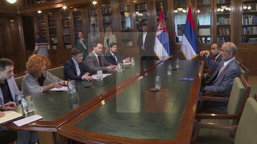 Sastanak Brnabić sa Ahmedom Al Džarvanom, predsednikom Globalnog saveta za toleranciju i mir