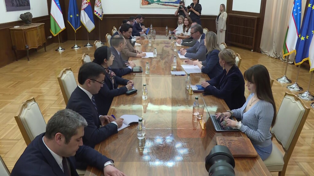 Sastanak predsednika Srbije sa predsednicom Senata Republike Uzbekistan