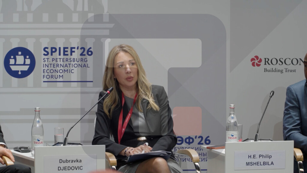 Đedović na SPIEF-u: Srbija i Rusija ostaju pouzdani partneri u energetskom sektoru