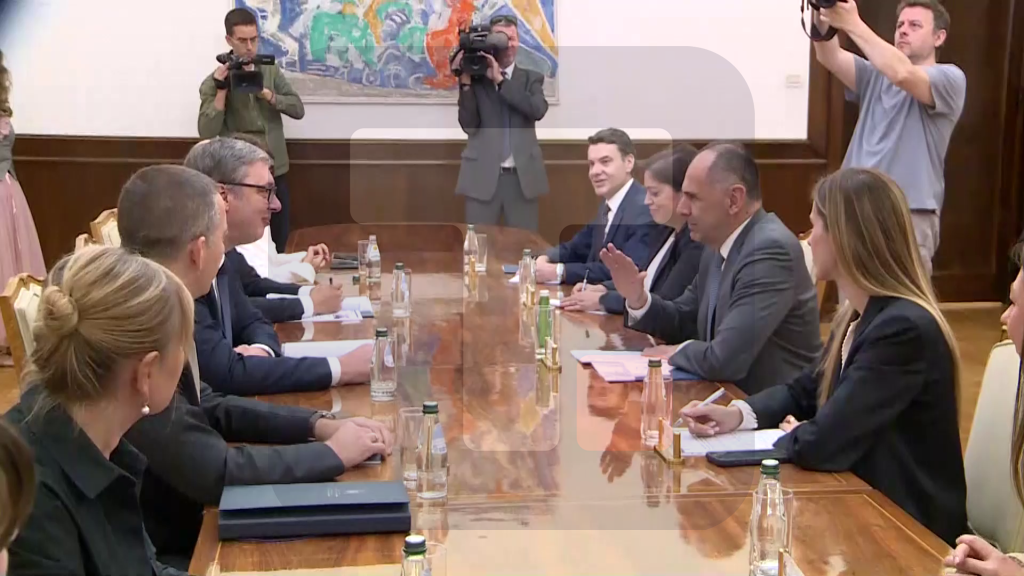 Sastanak predsednika Srbije sa ministrom spoljnih poslova Republike Grčke Jorgosom Gerapetritisom