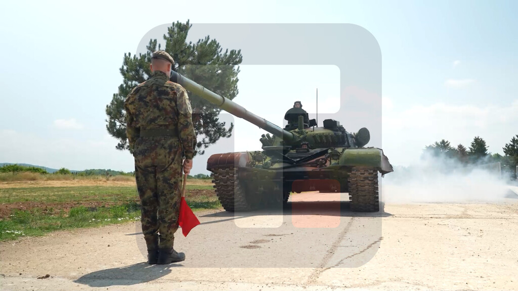 U toku redovna obuka tenkista Vojske Srbije na poligonu kod Niša