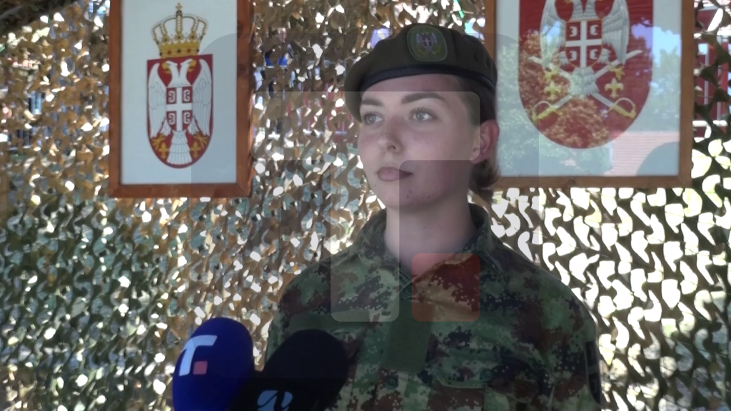 Veljković: Za dobrovoljno služenje vojnog roka sam se odlučila zato što mi je to bila velika želja