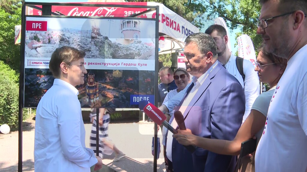 Brnabić i Kovačević o rekonstrukciji Gardoš kule